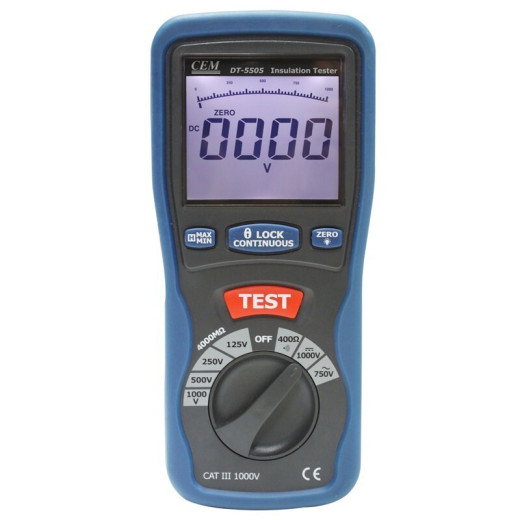 DT-5505数字绝缘电阻测试兆欧表