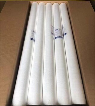 熔噴工藝精密過濾器40寸1umPP棉濾芯批發鄭州水處理耗材批發商