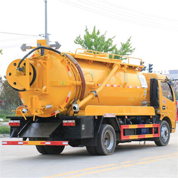 鶴壁4+2藍牌清洗吸污車