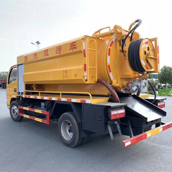 大興安嶺藍牌清洗吸污車