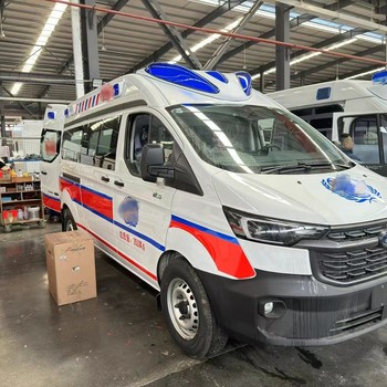 北京房山柴油長軸救護車