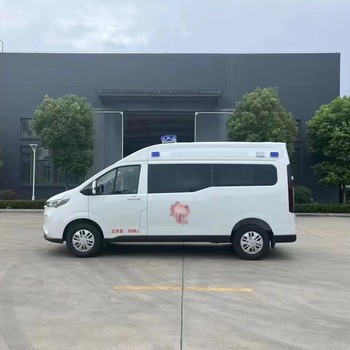 福建南平長軸高頂救護車