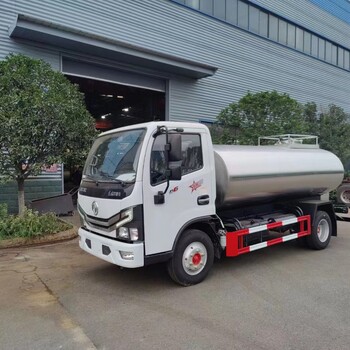 肇慶5噸不銹鋼鮮奶運(yùn)輸車
