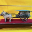 西安銅車馬純銅仿古特色禮品銅車馬廠家