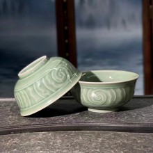 供应陕西特色礼品西安耀州瓷器茶具碗具中国名瓷