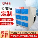 活性炭環(huán)保吸附箱干式過(guò)濾箱工業(yè)除臭除味凈化器抽屜式環(huán)保箱