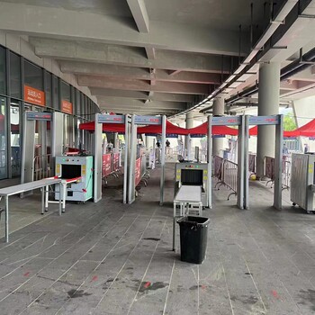 金屬探測安檢門出租行李包裹安檢儀租用安檢設備租賃全國可租