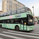 上海双层巴士租赁品牌巡游车出租广告巴士车