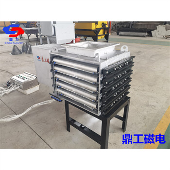 青州炭黑全自動除鐵機干粉磁棒箱鼎工磁電生產(chǎn)