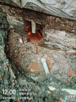 惠城区管道泄漏探测，地埋给水管渗水捡漏，自来水管维修