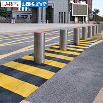北京全自動液壓升降柱遙控電動防護柱樁防沖撞柱伸縮路障批發(fā)