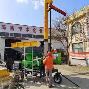 新款鏟車(chē)上料玉米脫粒機免扒皮打粒機