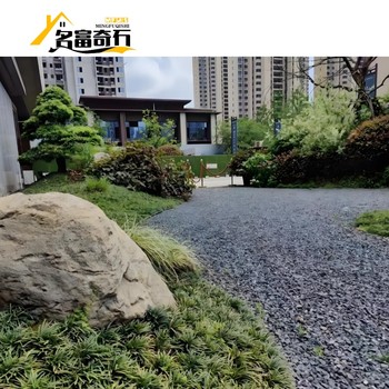 廣東河源礫石園景鋪地，庭院破碎礫石鋪設(shè)，河源噸位礫石供應(yīng)商