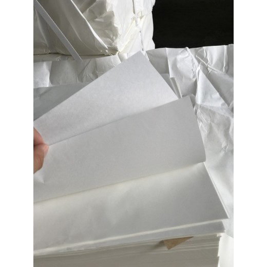 双面白色隔离纸玻璃镜片工件垫纸包装纸光伏玻璃隔离纸