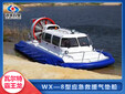 大功率水陸兩棲氣墊船-霸王龍應急搶險氣墊船圖片