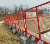新乡移动护栏隔离栏基坑围栏可移动施工护栏镀锌方管市政施工围栏