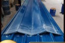 湖州透明FRP采光板防腐玻璃钢采光瓦树脂玻纤阳光板隔热防风