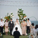 深圳戶外婚禮上門自助餐，海邊婚禮戶外自助餐