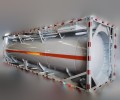 安康杜尔气体装备提供海陆联运LNG罐式集装箱天然气罐箱定制生产