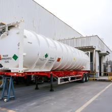 杜尔气体装备生产的液氦罐式集装箱优点液氦罐箱可以保冷多长时间图片
