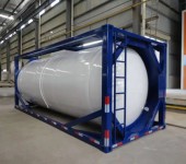 天津杜尔气体提供UNT7520英尺罐式集装箱，适用与液氧液氮LNG运输