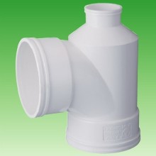 PVC排水管件PVC瓶型三通PVC瓶口三通