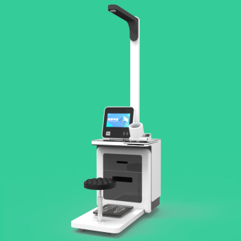 乐佳利康HW-V3000型AI智能动画语音引导自助健康管理体检一体机