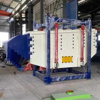 白色石英砂分級(jí)篩-雙四層搖擺篩-全國(guó)發(fā)貨