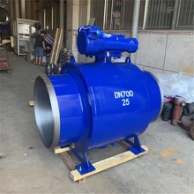 焊接法蘭高溫全焊接球閥Q61FQ361F渦輪熱力閥門(mén)