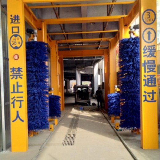 鹤壁大型社区隧道式9刷洗车机厂家