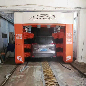 濱州大型社區(qū)全自動電腦洗車機安裝
