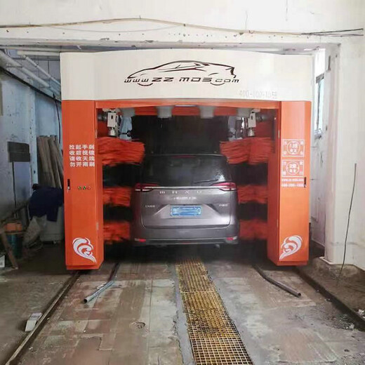 煙臺(tái)大型社區(qū)隧道式9刷洗車機(jī)供應(yīng)