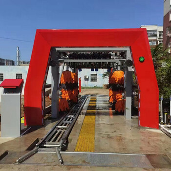 濱州大型社區(qū)全自動電腦洗車機安裝