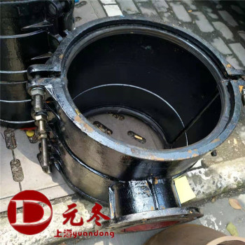 U-PVC管T型开孔三通DN600开400马鞍哈夫节定制规格