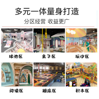 外贸出口台湾香港淘气堡儿童乐园设备工厂