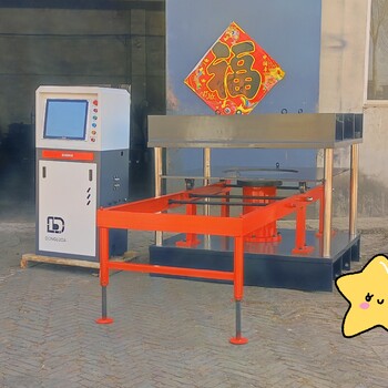 100噸球墨鑄鐵復合樹脂水篦井蓋壓力試驗機