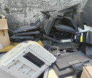上海奉贤回收电脑打印机办公耗材回收专注再生利用图片