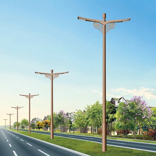 安康18米高杆灯-道路照明灯本地市政亮化