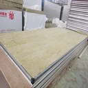 巖棉凈化板機(jī)制彩鋼夾芯板手工玻鎂巖棉板隔墻吊頂潔凈板