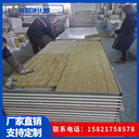 電子廠無塵車間用手工巖棉凈化板雙玻鎂巖棉手工板潔凈板