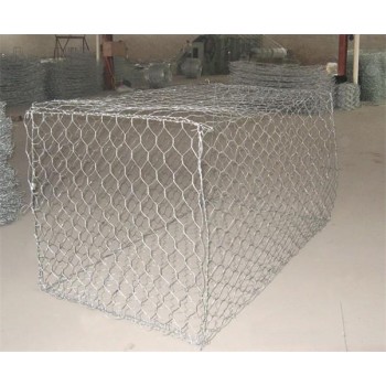 厂家六角石笼网包塑格宾网河道治理护坡网装石头笼子