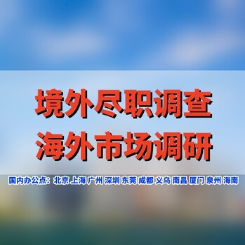 海外项目尽职调查报告有哪些内容