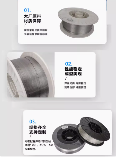 H03Cr24Ni13SiMIG309L不銹鋼氣保實心焊絲