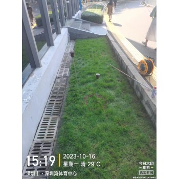 广州市埋地水管漏水检测地下管道漏水探测维修安装