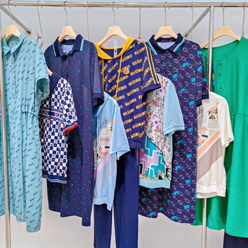 芊之美大碼品牌女裝夏季折扣庫存服裝尾貨