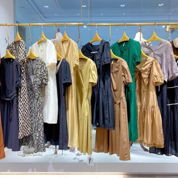 芳草銥人女裝夏季漢派品牌大碼女裝折扣服裝尾貨