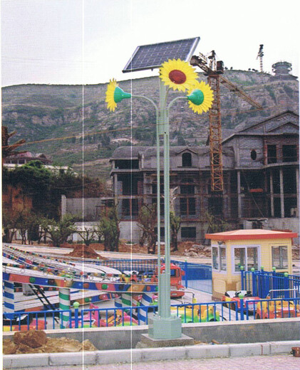 上海庭院太陽能路燈