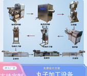 小型鱼丸加工全套生产线，牛肉丸全自动生产设备