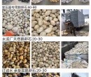 湘西永顺县高铁沿线变电所鹅卵石米黄色鹅卵石厂家品牌图片