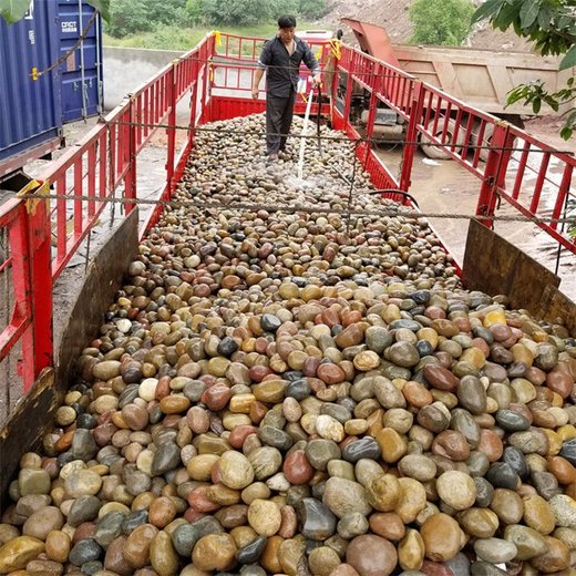 泉州鹅卵石米黄色鹅卵石变压器滤油池供应商